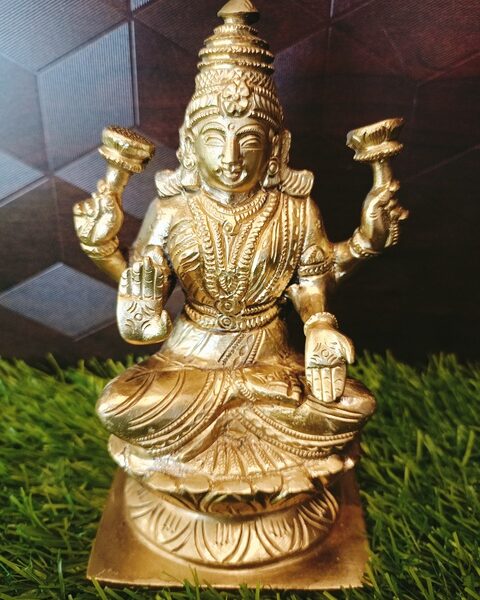 buy-bronze-lakshmi-online-gift-antique-shop-coimbatore-india