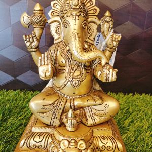 pure-brass-ganesha-statue-antique-gift-vgocart-coimbatore-india