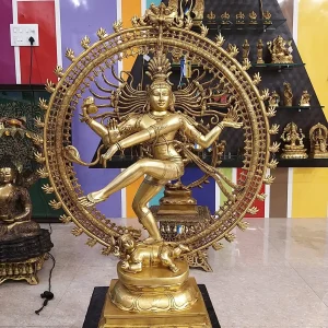 Big Dancing Natarajar | Brass God Idols | Pure & Antique 38″