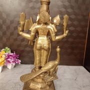 Bronze Big Murugan Idol 18″ / Pure & Antique