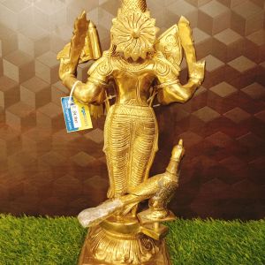 Bronze Big Murugan Idol 18″ / Pure & Antique