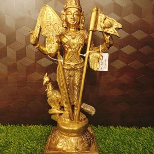 Bronze Big Murugan Idol 18″ / Pure & Antique