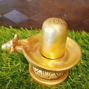 Brass Small Shiva Lingam / Pure & Antique