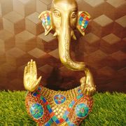 pure-brass-stone-ganesha-antique-vgocart-coimbatore