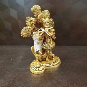 Pure Brass Krishna Idol Decorative Showpiece 7″ / Pure & Antique