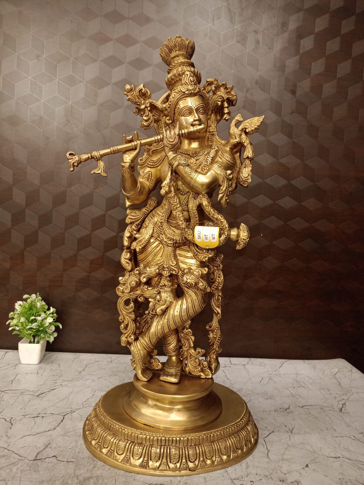 brass big krishna idol pooja gift vgocart coimbatore india1 scaled