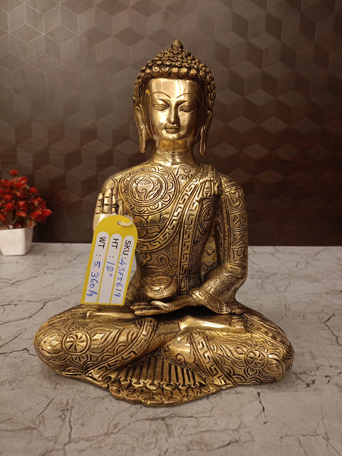 brass buddha idol pooja gift vgocart coimbatore india 1 scaled