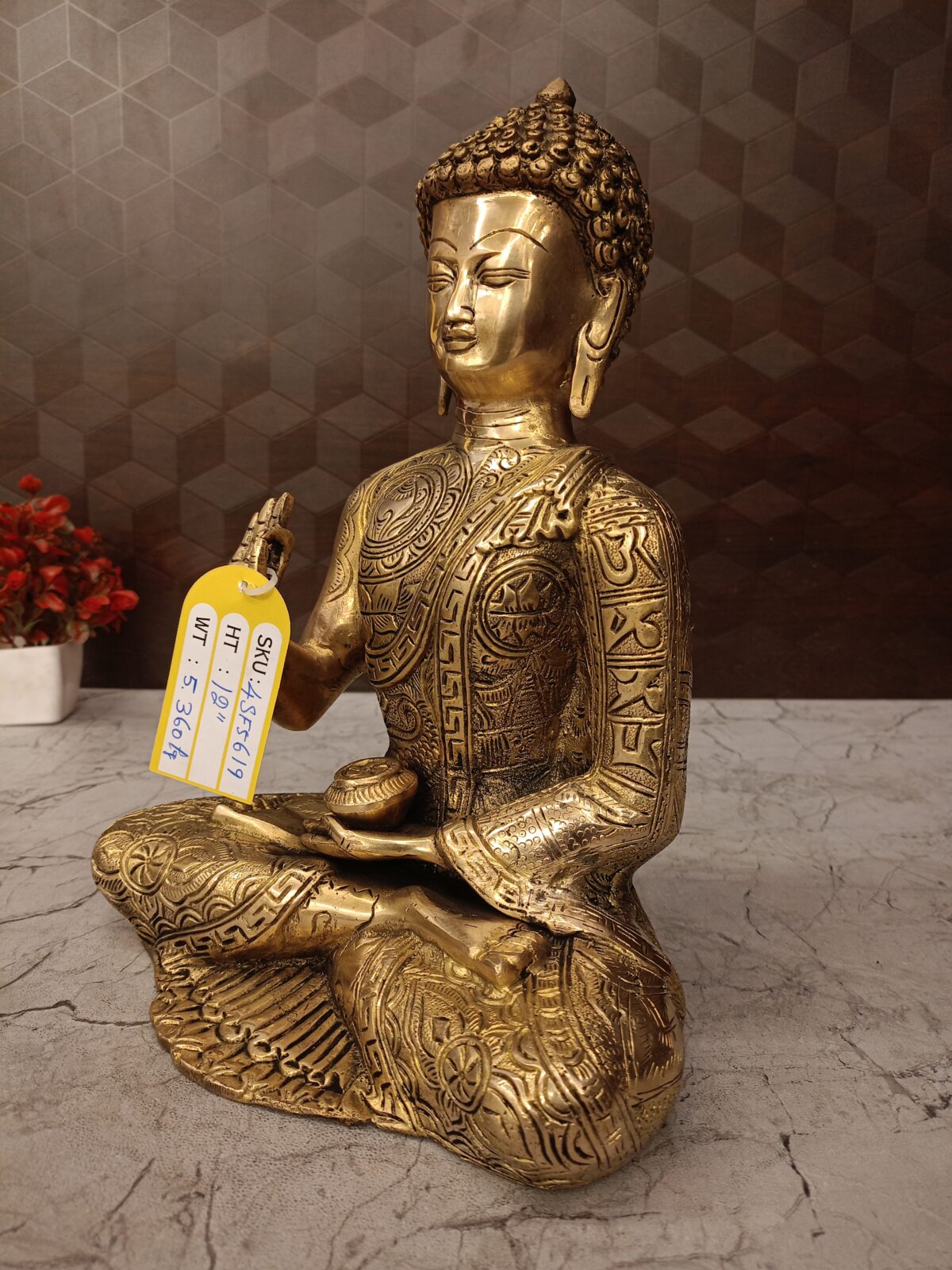 brass buddha idol pooja gift vgocart coimbatore india1 1 scaled