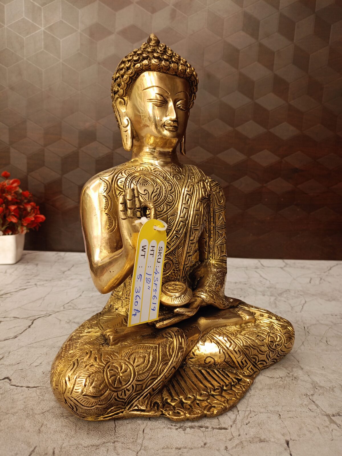 brass buddha statue vgocart coimbatore india3 scaled