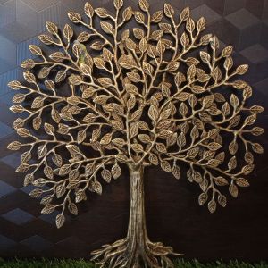 Buy Brass Kalpavriksha Tree With Antique Finish 19″