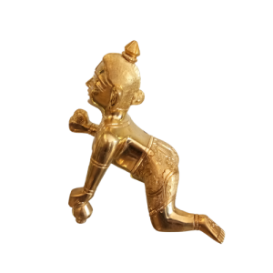 Brass Laddu Gopal Idol 6″