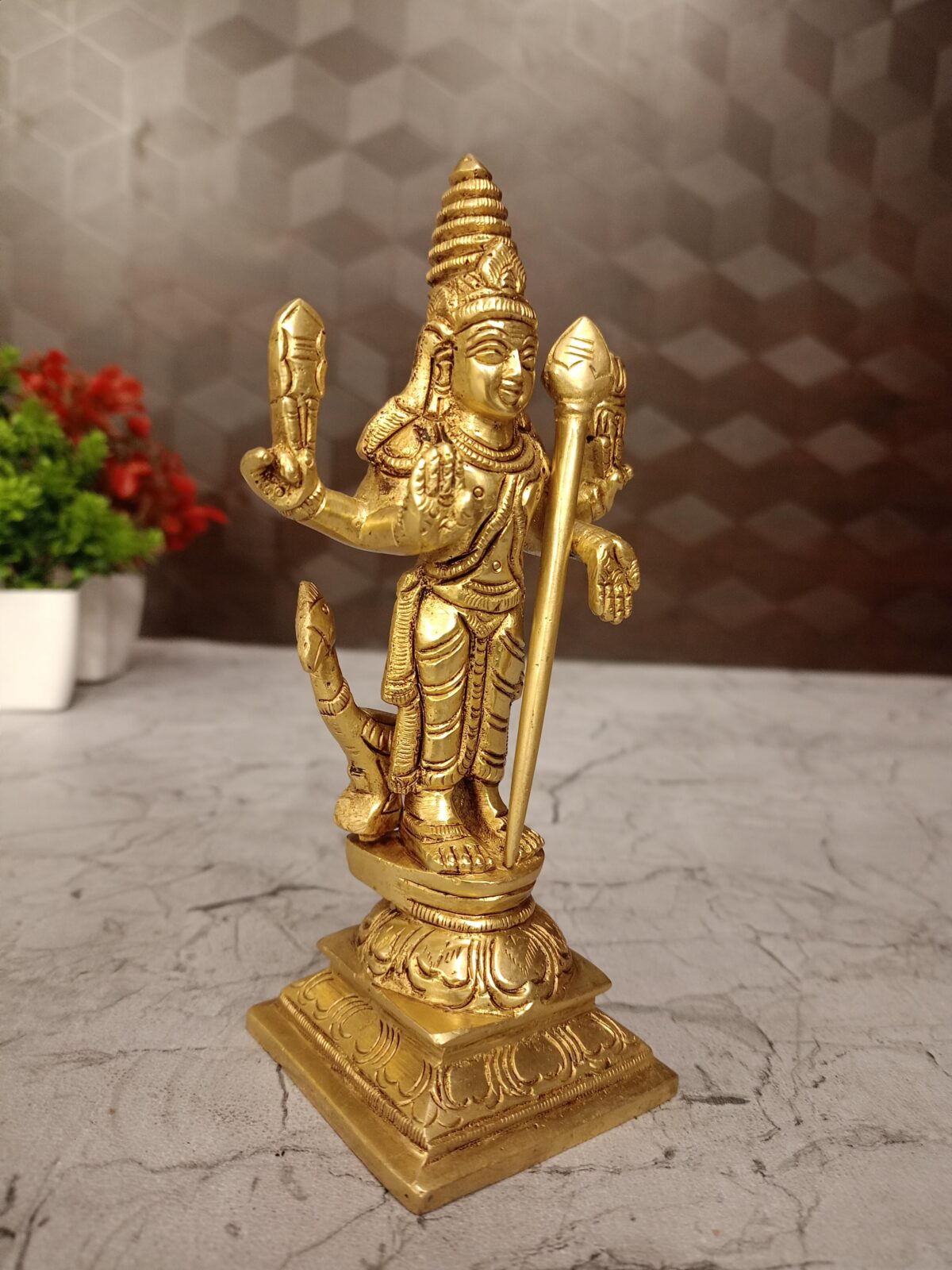 brass murugan idol pooja gift vgocart coimbatore india1 scaled