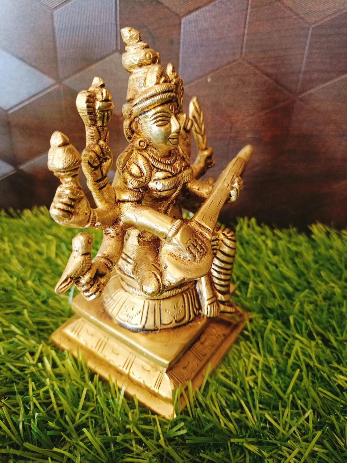 Brass Rajamatangi Statue , Pure & Antique