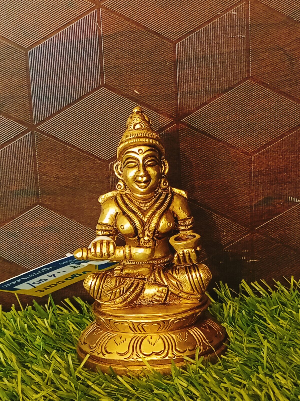 Brass Annapoorani idol