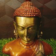 Brass Color Buddha 6″