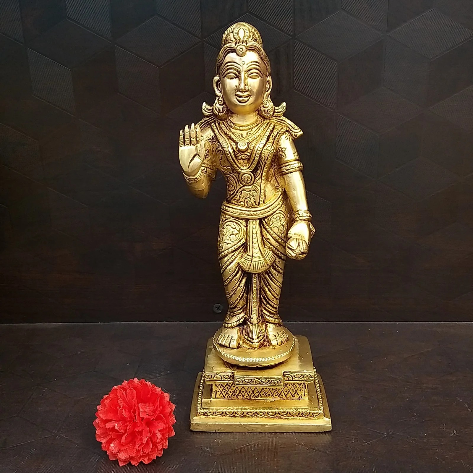 Brass Decor Lady , Big Idol 9″