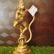 Brass Kalinga Krishna Idol 12″