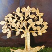 Brass Kalpvrisham Tree , Pure & Antique 9″