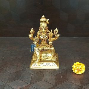 Brass Kamatchiamman Statue , Pure & Antique 5.5″