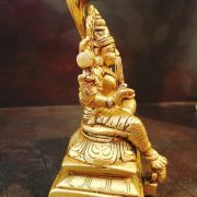 Brass Karumari Amman Statue , Pure & Antique 6″