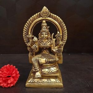 Brass Lalithambikai Idol , Pure & Antique 6″