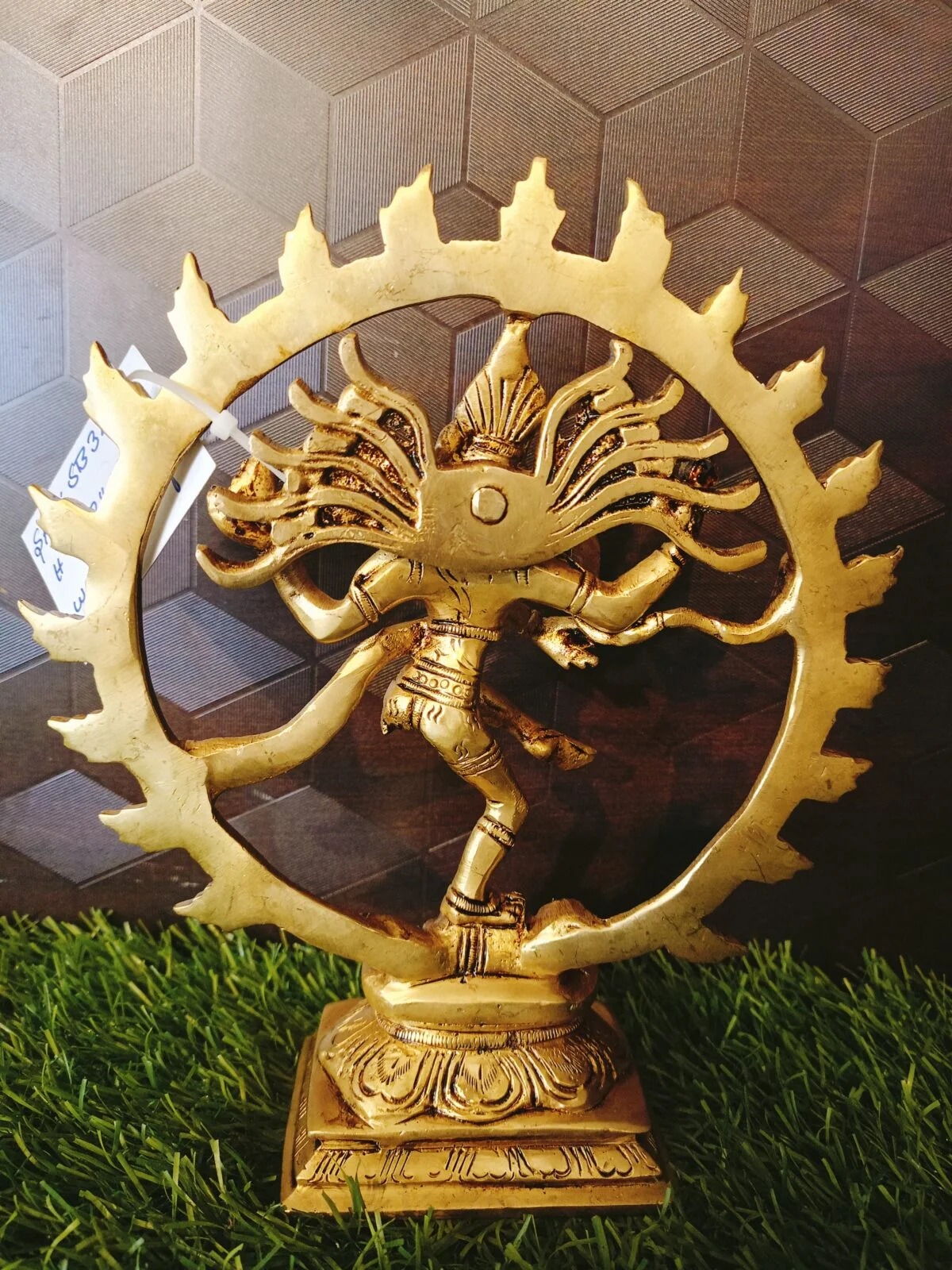 Brass Dancing Natarajar Idol 8″