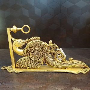 pure-brass-peacoke-bracket-wall-hanging-vgocart-coimbatore