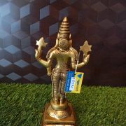 Brass Standing Perumal Idol 10″