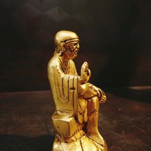 Brass Saibaba Murthi Statue 4.5″