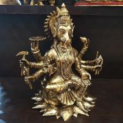 Brass Varahi Amman Statue Big , Pure & Antique 16″