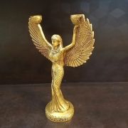 Brass Egyptain Decorative Lady 11.5″ , Pure & Antique