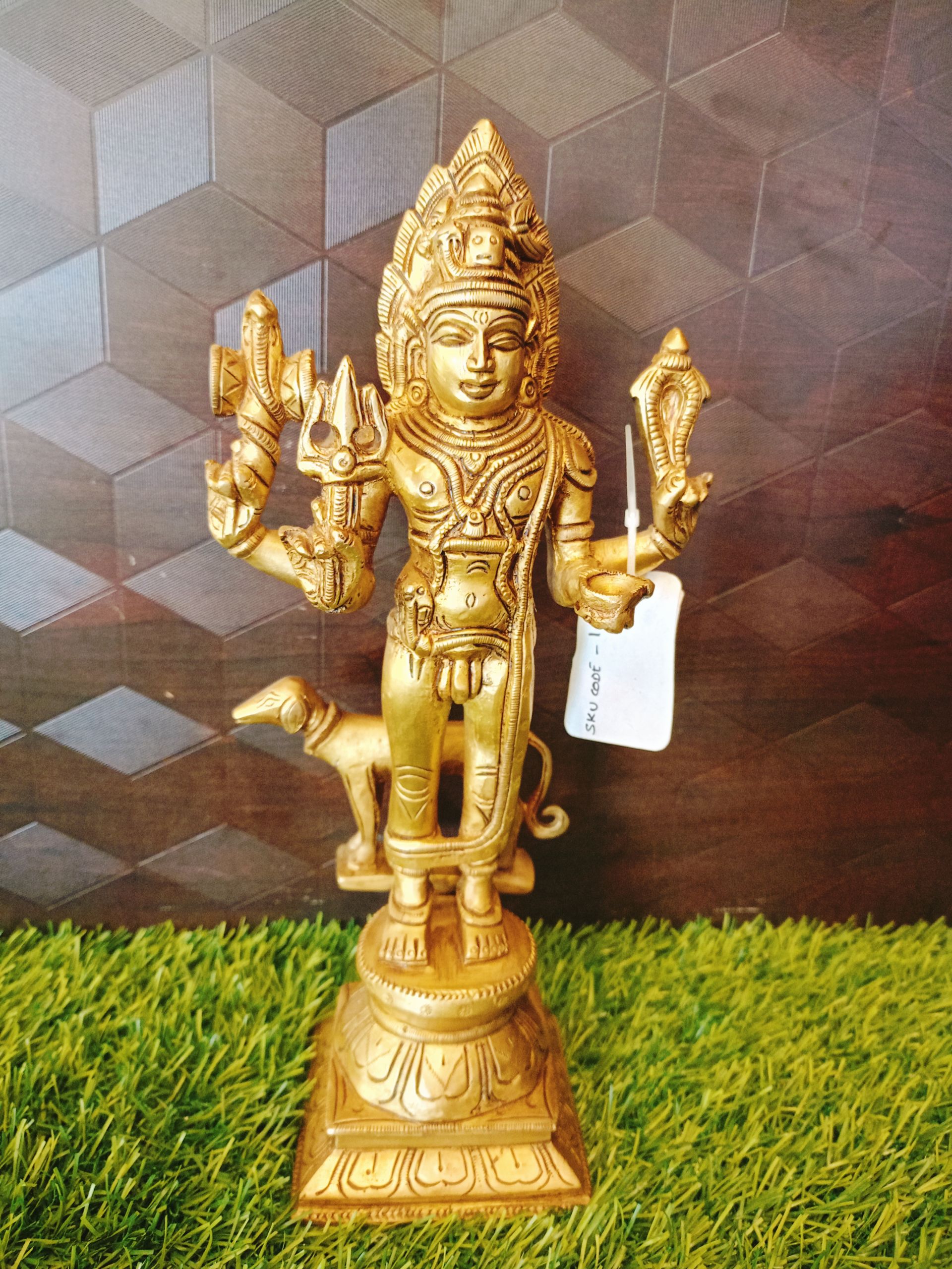 Kala-bhairava-Brass-Statue-For-home-Pooja-scaled