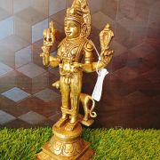 Kala bhairava Brass Statue For Home Pooja 11″