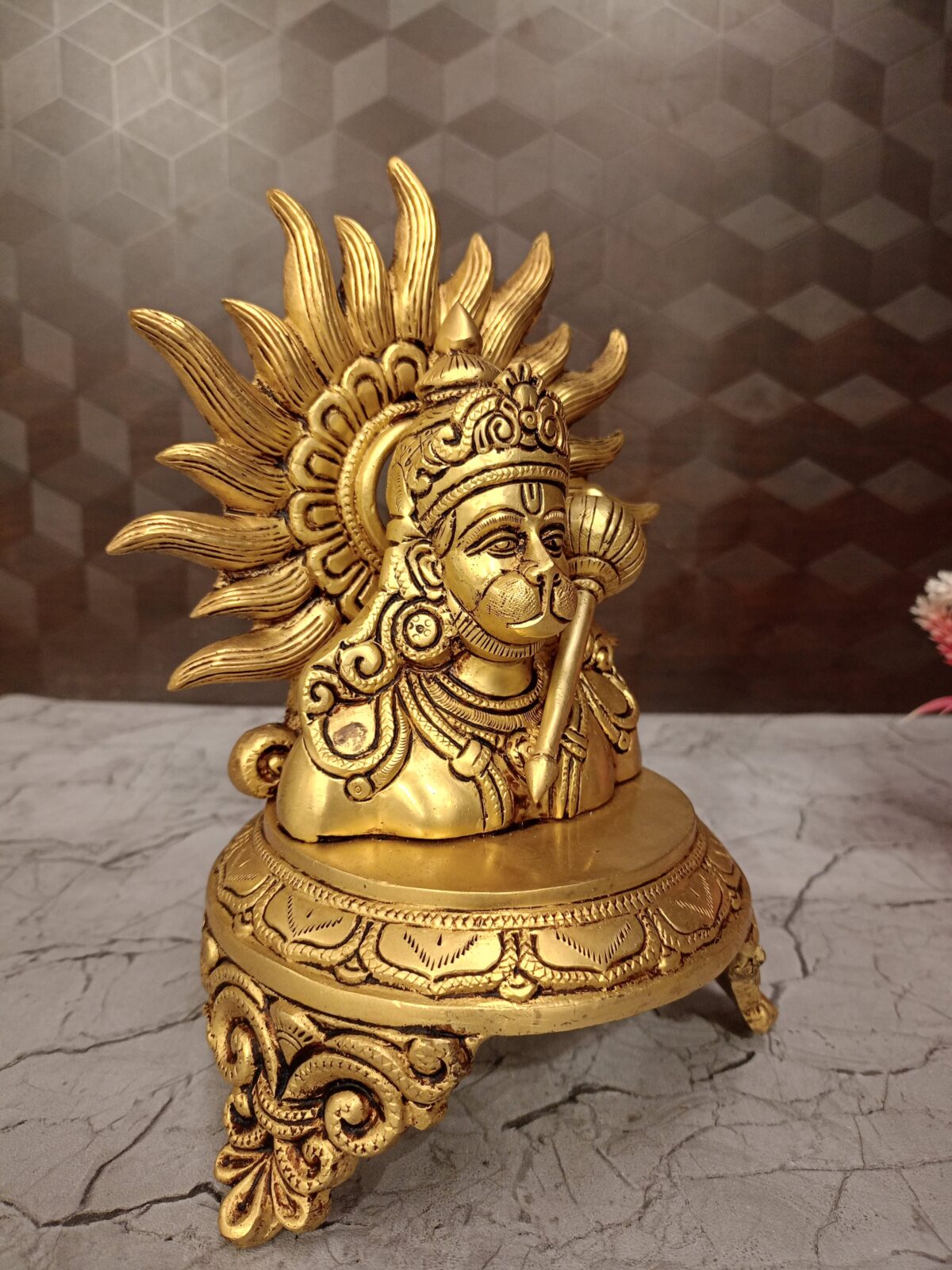 brass hanuman sun pooja gift handcraft idol vgocart coimbatore india2 scaled