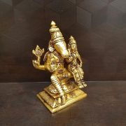 Brass Lakshmi Hayagreevar Idol- 6″