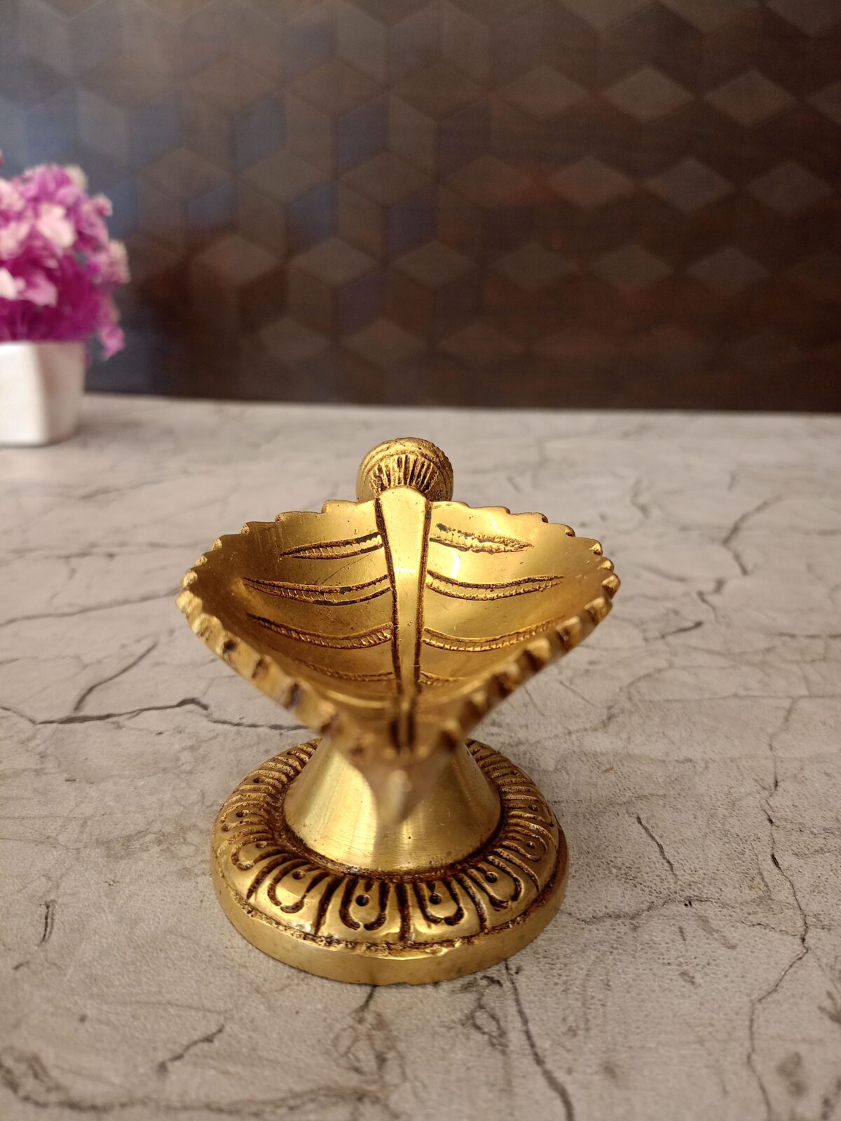 brass leaf diya pooja gift vgocart coimbatore india1 Copy scaled