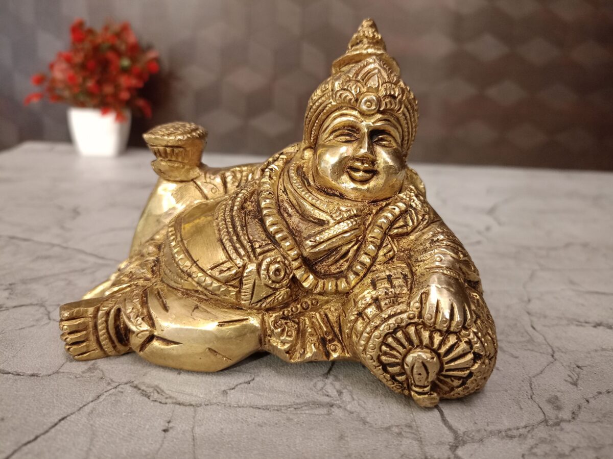 brass sleeping kuberar pooja gift vgocart coimbatore india scaled