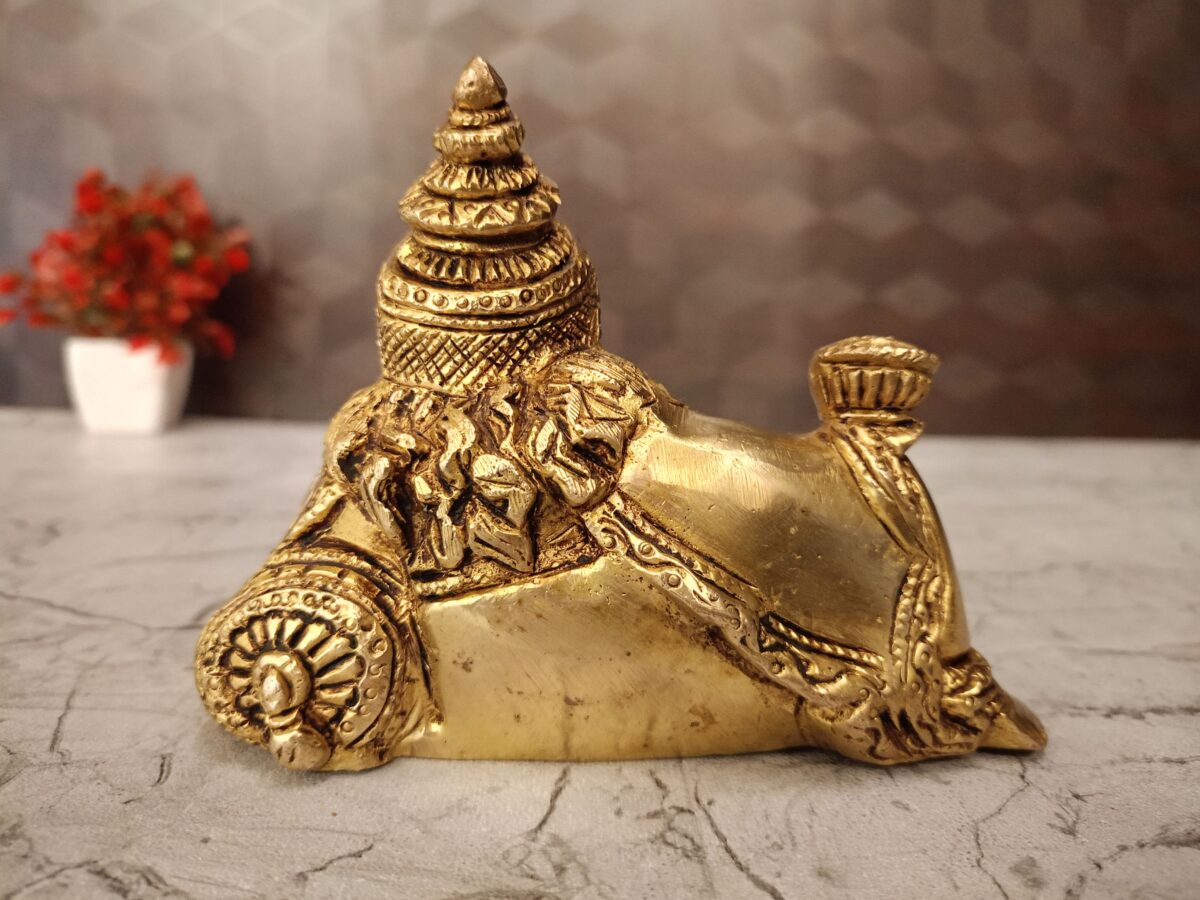 brass sleeping kuberar pooja gift vgocart coimbatore india2 scaled