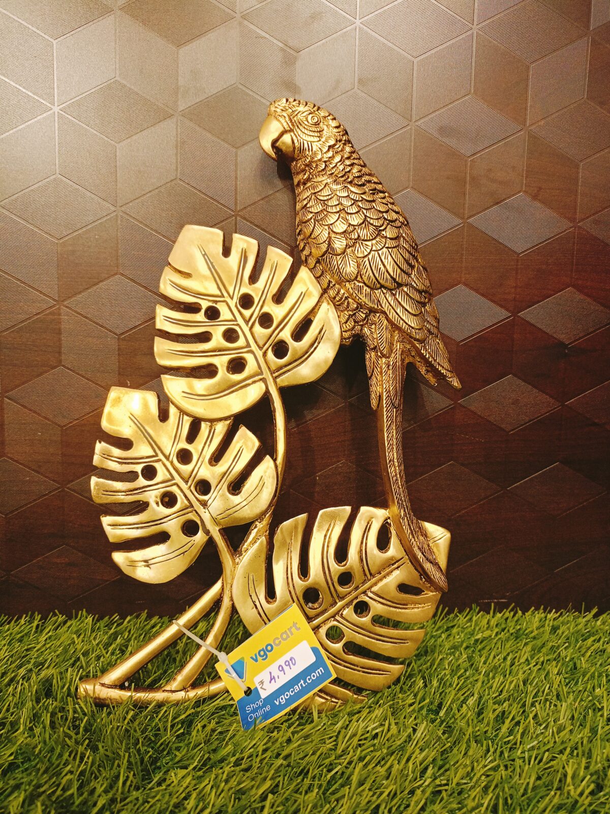 buy brass single parrot wall mount 2 scaled