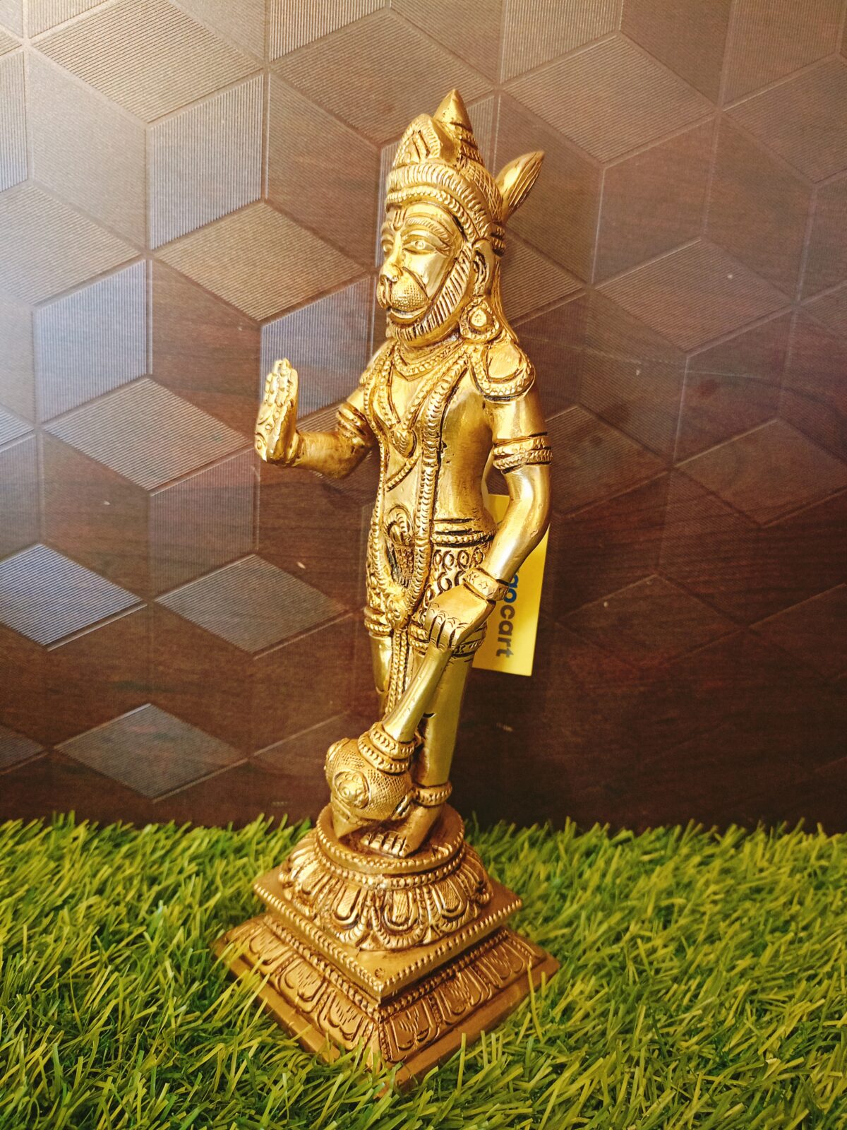 buy lord hanuman blessing large brass idol online 1 scaled