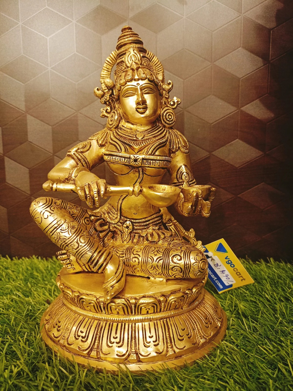 pure-brass-annapoorana-idol-antique-pooja-gift-vgocart-coimbatore-india