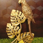 pure-brass-antique-parrot-idol-wall-mount-gift-show-piece-home-decor-vgocart-coimbatore-india