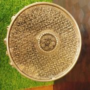 Brass Circular Stand Antique Finish 14″