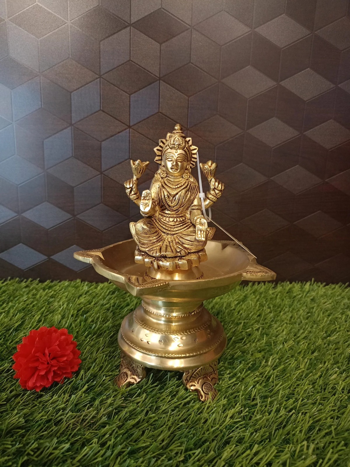 pure-brass-five-face-lakshmi-diya-antique-gift-pooja-vgocart-coimabtore-india