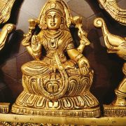 Brass Gajalakshmi Wall Mount 11″