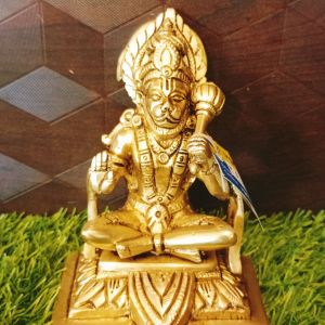 Brass Hanuman Statue 5.5″