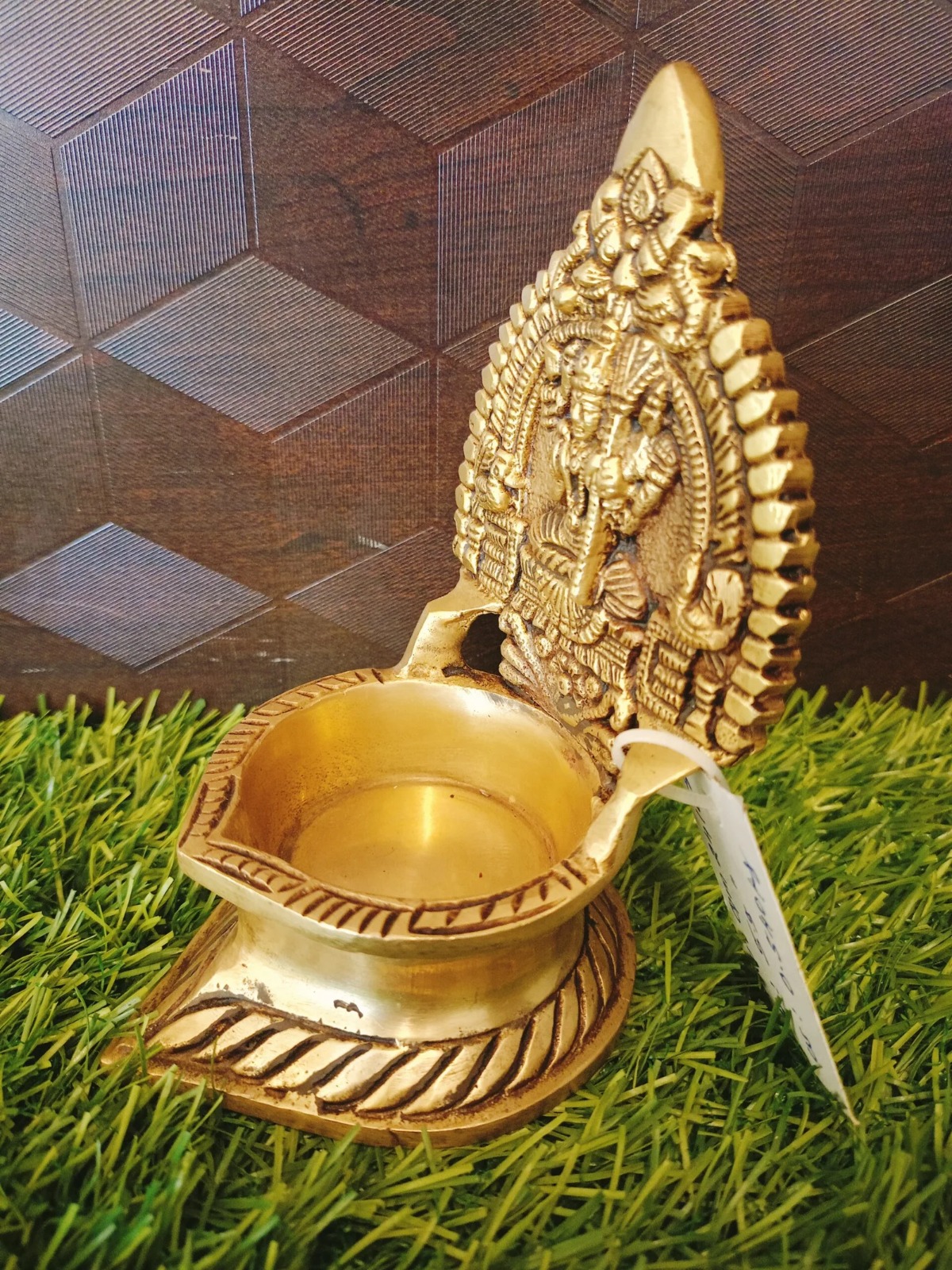 Brass Kamatchi Amman Diya 5.5″