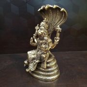 Brass Lakshmi Hayagreeva Narasimhar- 8″