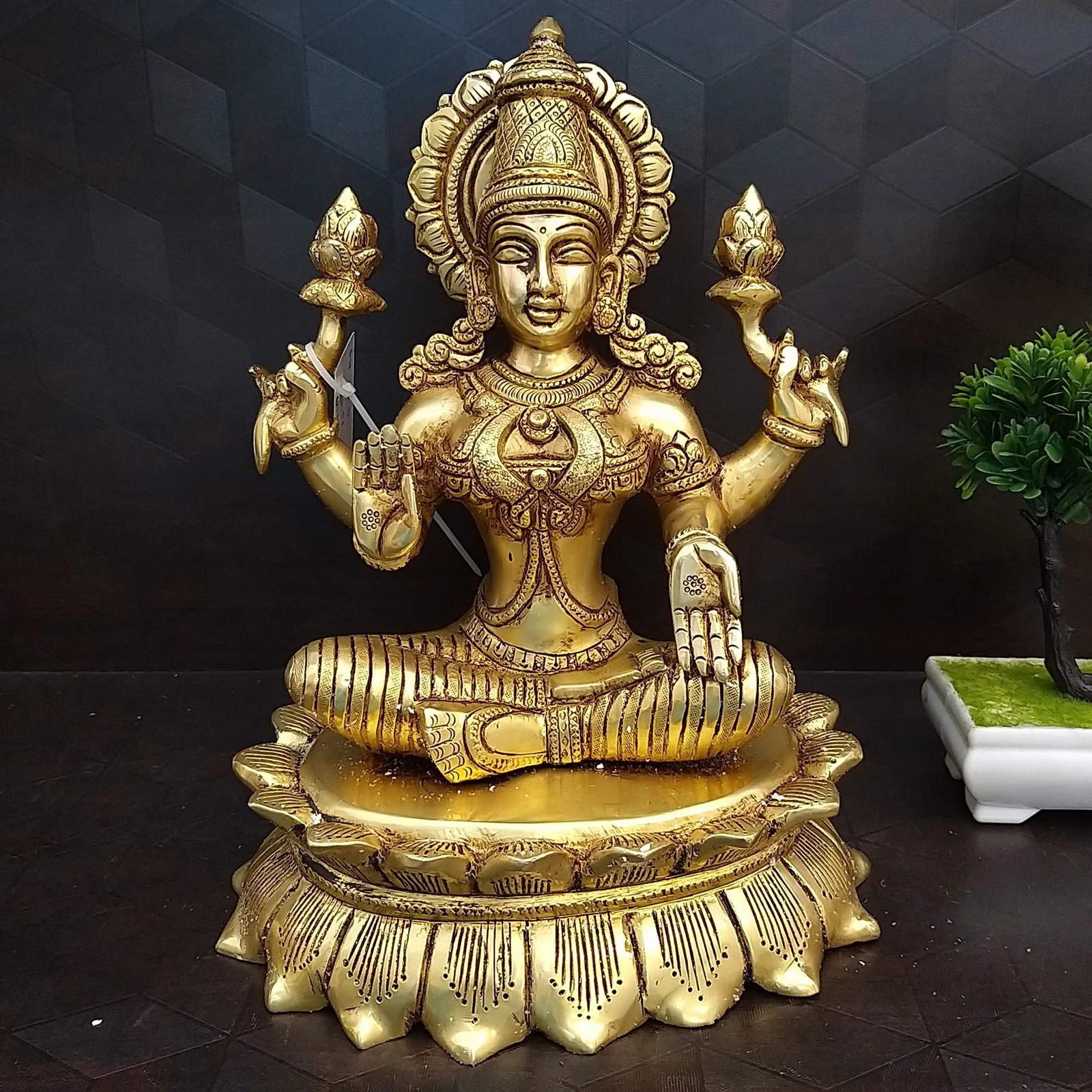 pure-brass-lakshmi-statue-pooja-antique-gift-vgocart-coimbatore-india