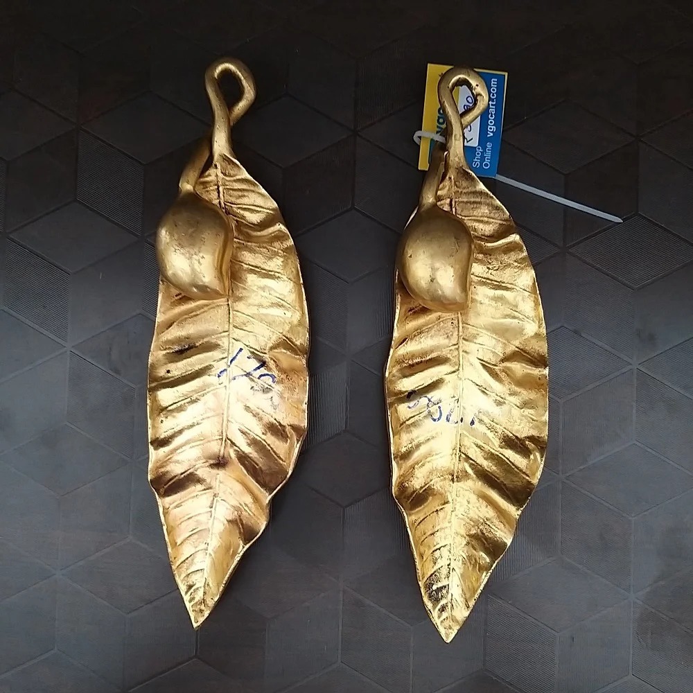 pure-brass-mango-leaf-gift-home-decor-show-piece-vgocart-coimbatore-india